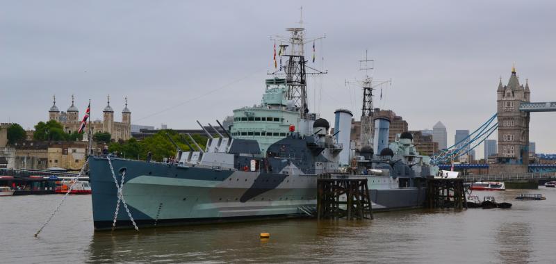 HMS Belfast, Tower & Tower Bridge