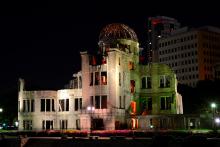 Atomic bomb dome at Hiroshima