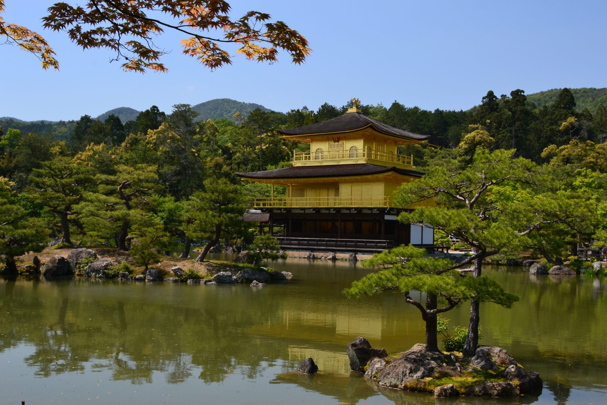 Kinkaku-ji golden pavillon
