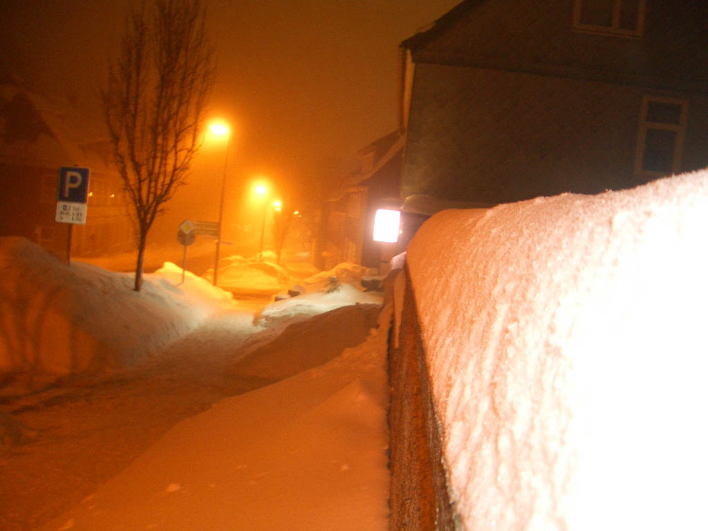 Clausthal bei Nacht